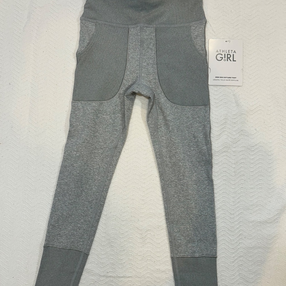 NWT Athleta GIRL High Rise Softluxe Tight Leggings - size XS/6 - Picture 2 of 5